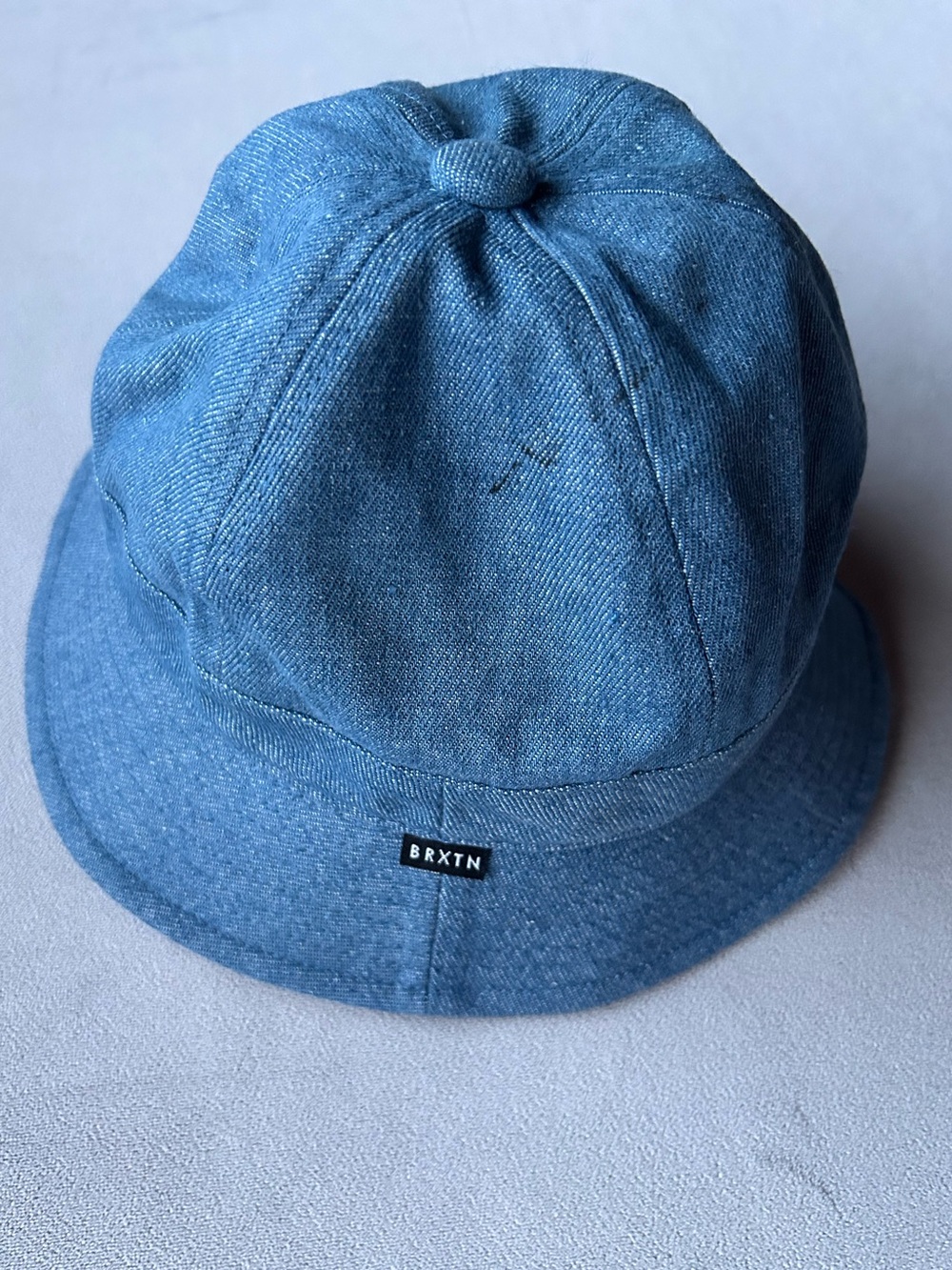 Brixton ~ Banks II Bucket Hat ~ Adult Size XS ~ Blue Washed Denim